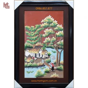 Tranh Gốm 50 x 70cm TCN-06