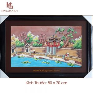Tranh Gốm 50 x 70cm TCN-01