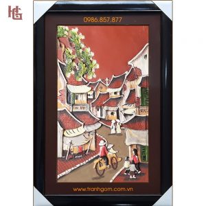 Tranh Gốm 50 x 70cm TCN-10