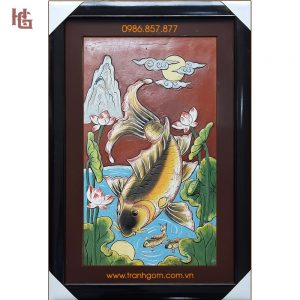Tranh Gốm 50 x 70cm TCN-12