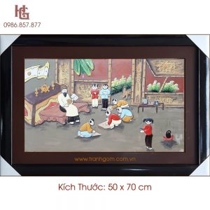 Tranh Gốm 50 x 70cm TCN-13