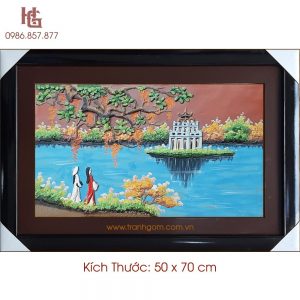 Tranh Gốm 50 x 70cm TCN-14