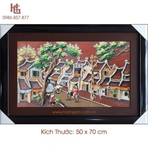 Tranh Gốm 50 x 70cm TCN-15
