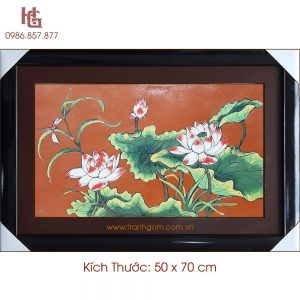 Tranh Gốm 50 x 70cm TCN-17