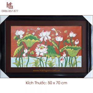 Tranh Gốm 50 x 70cm TCN-18