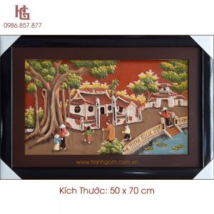 Tranh Gốm 50 x 70cm TCN-20