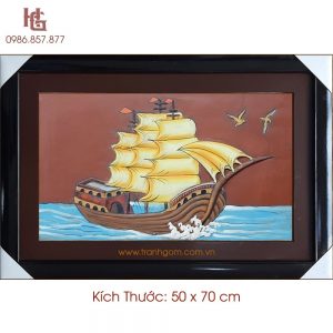 Tranh Gốm 50 x 70cm TCN-22