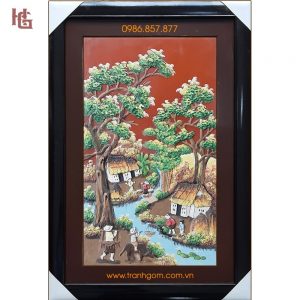 Tranh Gốm 50 x 70cm TCN-25