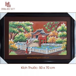 Tranh Gốm 50 x 70cm TCN-28