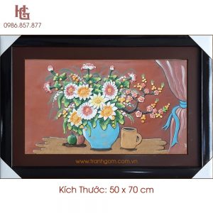 Tranh Gốm 50 x 70cm TCN-31