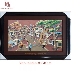 Tranh Gốm 50 x 70cm TCN-33
