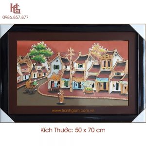 Tranh Gốm 50 x 70cm TCN-34