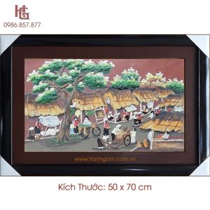 Tranh Gốm 50 x 70cm TCN-35