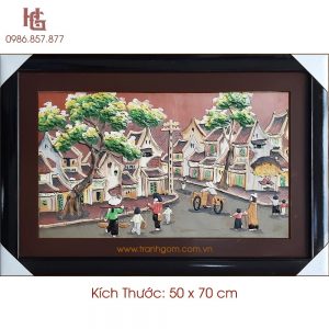 Tranh Gốm 50 x 70cm TCN-39