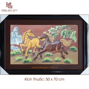 Tranh Gốm 50 x 70cm TCN-45