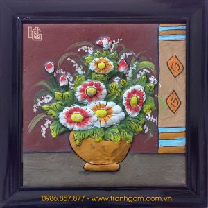 Tranh Gốm Vuông 24cm - TV24-03