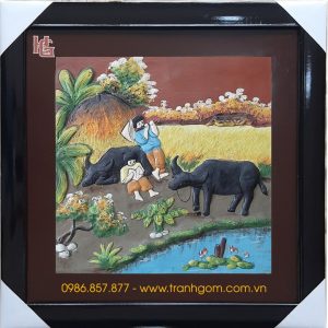 Tranh Gốm Vuông 46cm - TV46-12