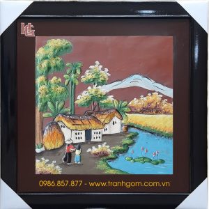 Tranh Gốm Vuông 46cm - TV46-15