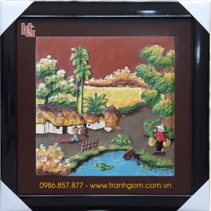 Tranh Gốm Vuông 46cm - TV46-16