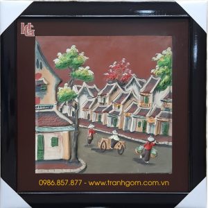 Tranh Gốm Vuông 46cm - TV46-19