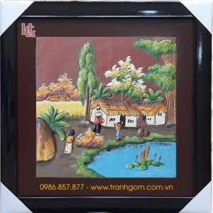 Tranh Gốm Vuông 46cm - TV46-23