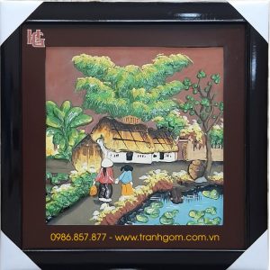Tranh Gốm Vuông 46cm - TV46-24