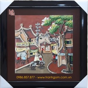 Tranh Gốm Vuông 46cm - TV46-29
