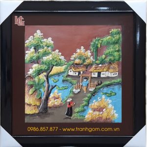 Tranh Gốm Vuông 46cm - TV46-30