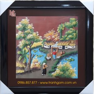 Tranh Gốm Vuông 46cm - TV46-32