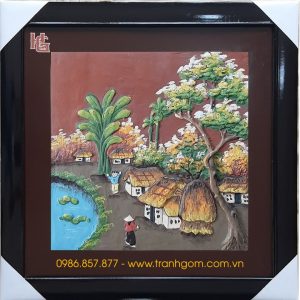 Tranh Gốm Vuông 46cm - TV46-06