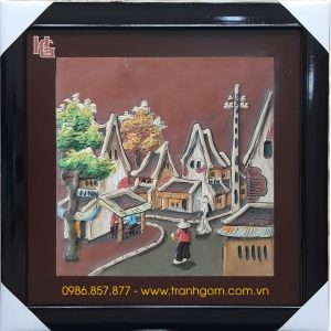 Tranh Gốm Vuông 46cm - TV46-07