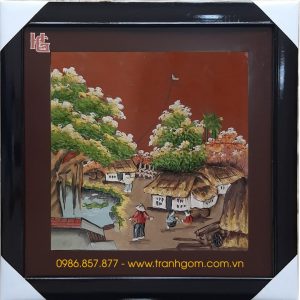 Tranh Gốm Vuông 46cm - TV46-08