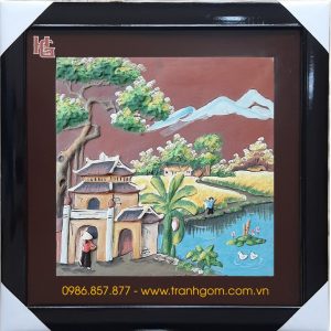 Tranh Gốm Vuông 50cm - TV50-11