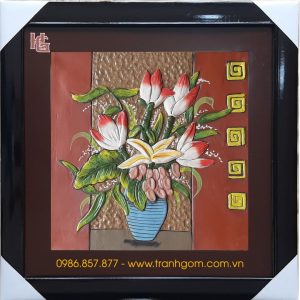 Tranh Gốm Vuông 50cm - TV50-13