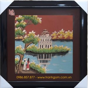 Tranh Gốm Vuông 50cm - TV50-23