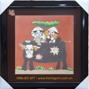 Tranh Gốm Vuông 50cm - TV50-35