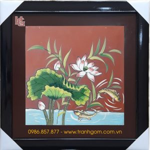 Tranh Gốm Vuông 50cm - TV50-37