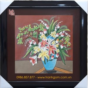 Tranh Gốm Vuông 50cm - TV50-39