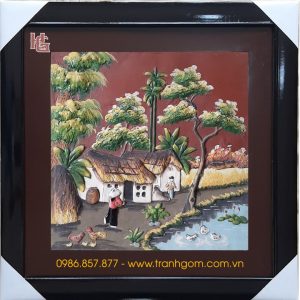 Tranh Gốm Vuông 50cm - TV50-45