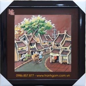 Tranh Gốm Vuông 50cm - TV50-08